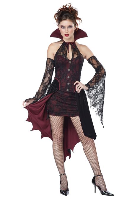 ladies vampire costume plus size